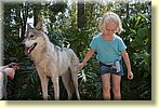 Mary Clare and Liza's wolf